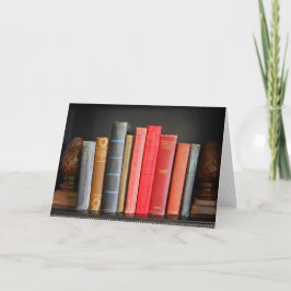 Cartão Amor aos Livros Clássicos