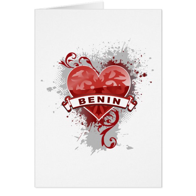 Cartão Amor Benin (Frente)