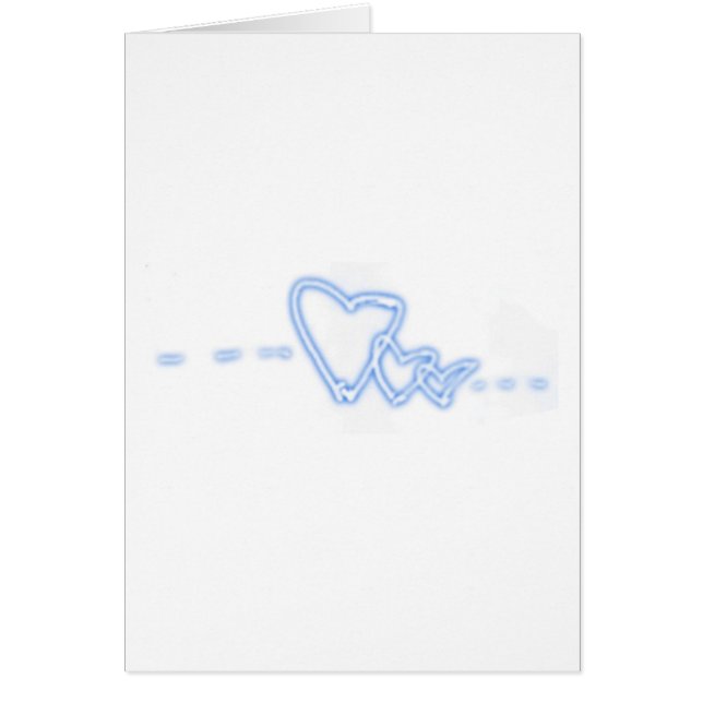 Cartão Amor da objectiva tripla (Frente)