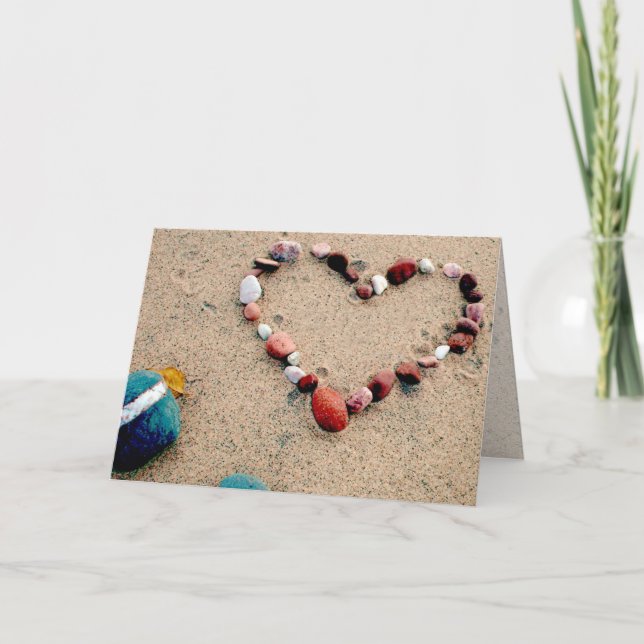 Cartão Amor da praia (Frente)