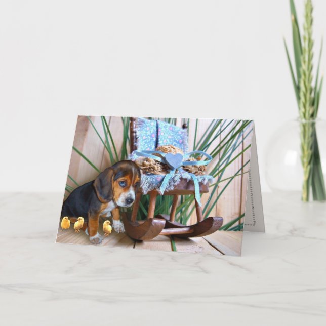 Cartão Amor de Cachorrinho (Frente)