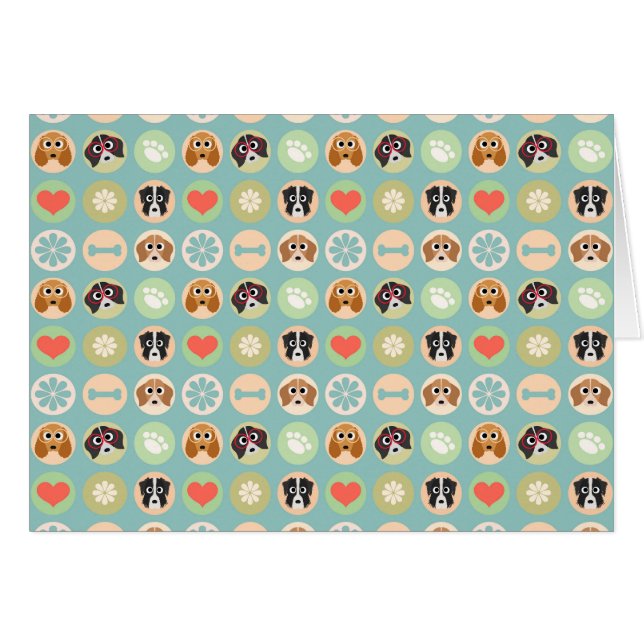 Cartão Amor De Cão (Frente Horizontal)