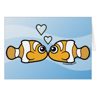 Cartão Amor de Clownfish