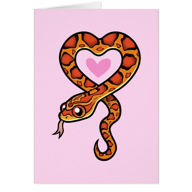 Cartão Amor de Cobra (Frente)