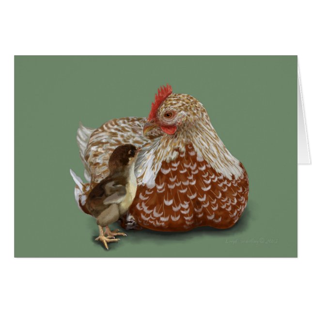 Cartão Amor de Mãe (Frente horizontal)