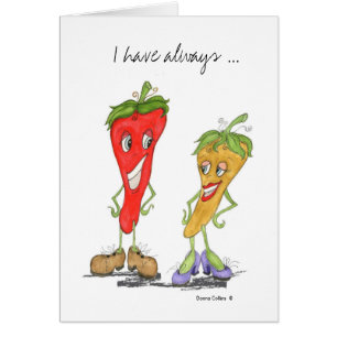 Cartão Amor de Pepper