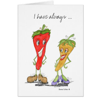 Cartão Amor de Pepper