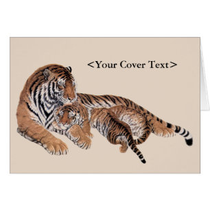 Cartão Amor de Tigre
