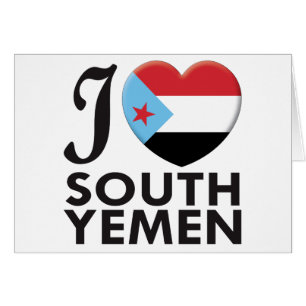 Cartão Amor de Yemen sul