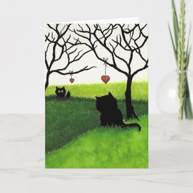 Cartão Amor distante longo - faltando o por AmyLyn Bihrle (Frente)