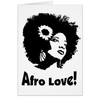 Cartão Amor do Afro