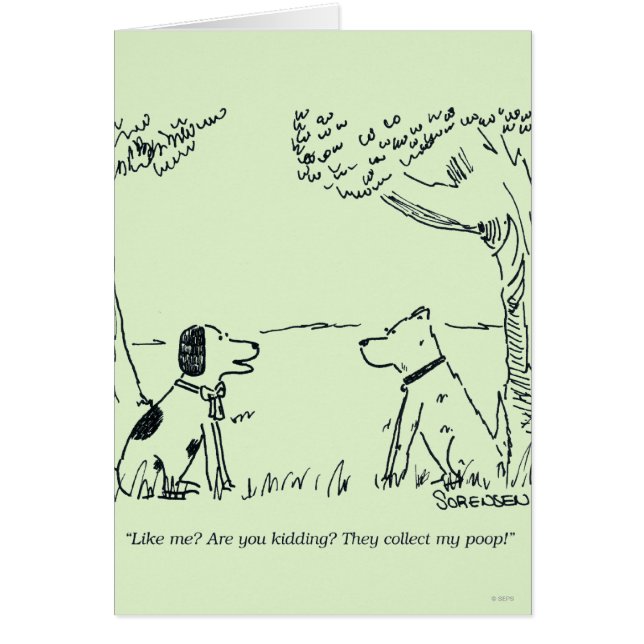 Cartão Amor do cão (Frente)