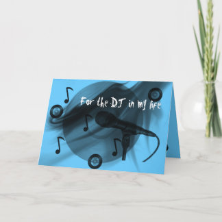 Cartão Amor do DJ