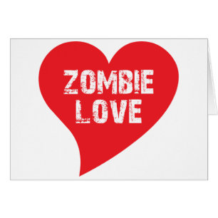 Cartão Amor do zombi
