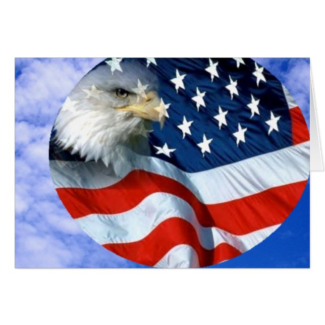 Cartão Amor dos EUA Espalhados_ (Frente Horizontal)