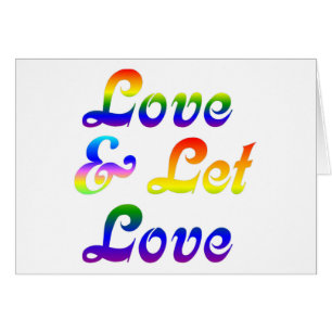 CARTÃO AMOR E DEIXE AMOR