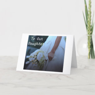 CARTÃO AMOR E FELICIDADE PARA A NOSSA FILHA