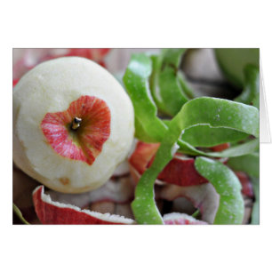 Cartão Amor em Maçã