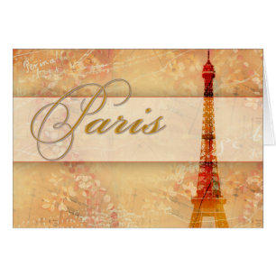 Cartão Amor em Paris