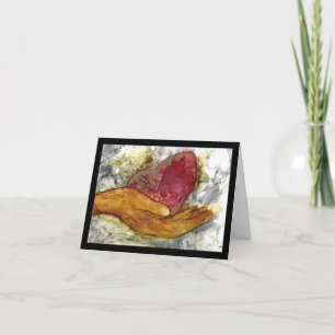 Cartão Amor, Luz, Alegria e Esperança