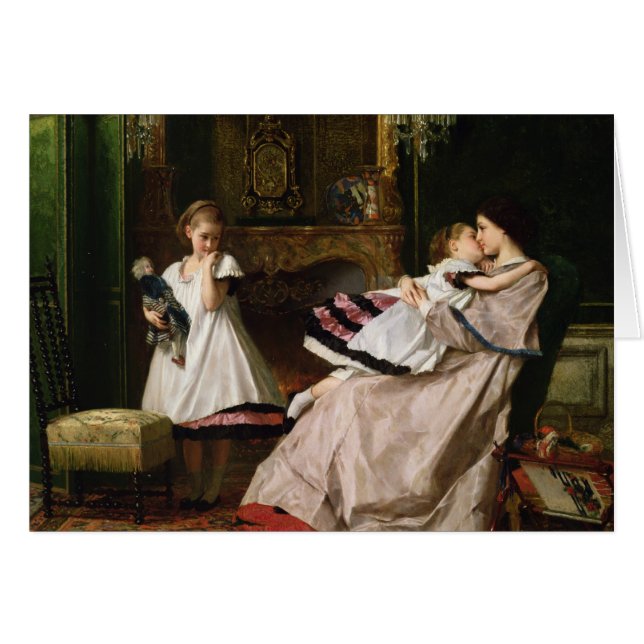 Cartão Amor maternal (Frente Horizontal)