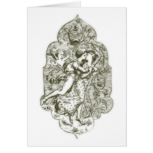 Cartão Amor medieval (Frente)