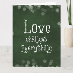 Cartão Amor Muda Tudo
