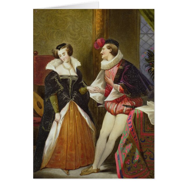 Cartão Amor não recompensado (Frente)