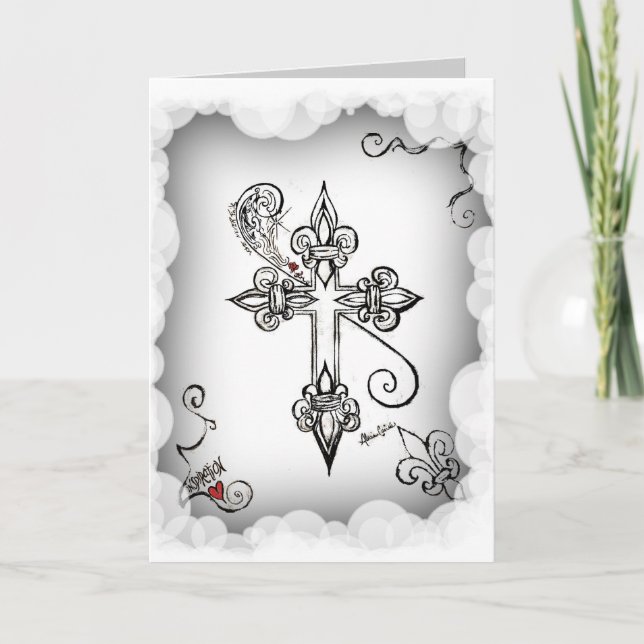 Cartão Amor Nunca Morre (Frente)