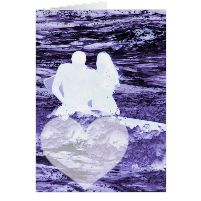 Cartão Amor, Para Sempre Queridos (Frente)