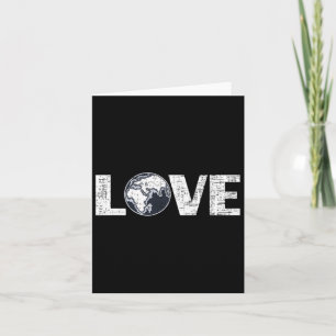 Cartão Amor Planeta Mãe Terra Ambientalista Terra Da