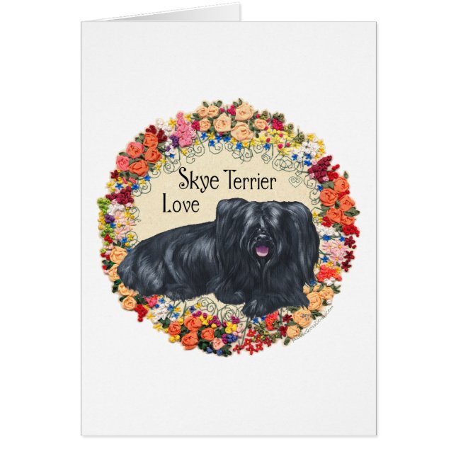 Cartão Amor por Terriers Skye (Frente)
