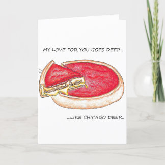Cartão Amor Profundo de Chicago