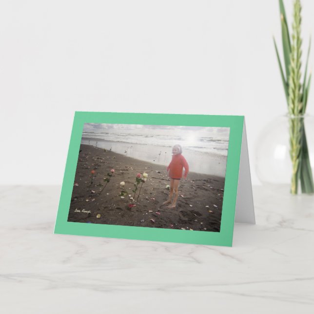 Cartão Amor, sempre (Frente)