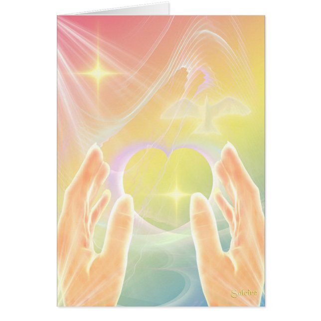 Cartão Amor universal (Frente)