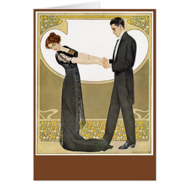 Cartão Amor verdadeiro (Frente)