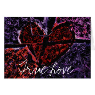 Cartão Amor verdadeiro