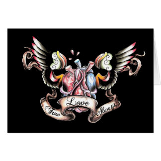 Cartão amor verdadeiro sempre