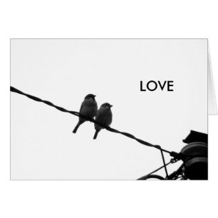 Cartão Amor/vista no mesmo sentido