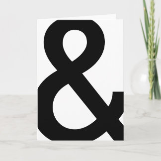 Cartão Ampersand Notecards