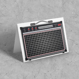 Cartão Amplificador de Violão Elétrico