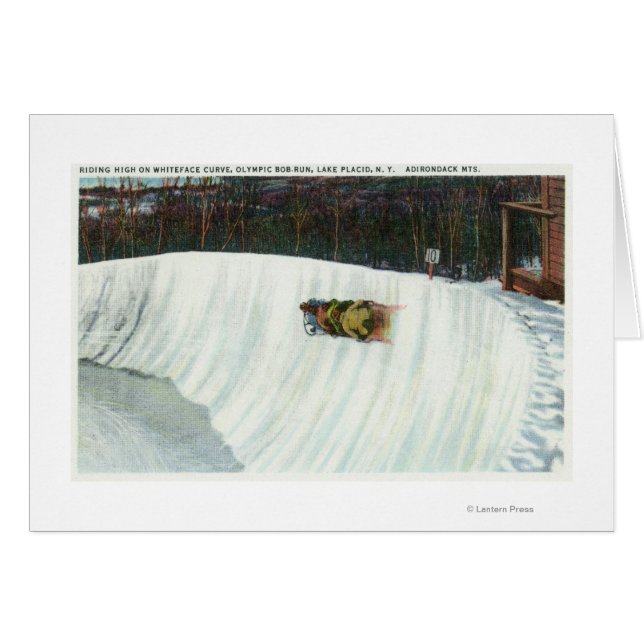 Cartão Andando a Curva Whiteface (Frente Horizontal)
