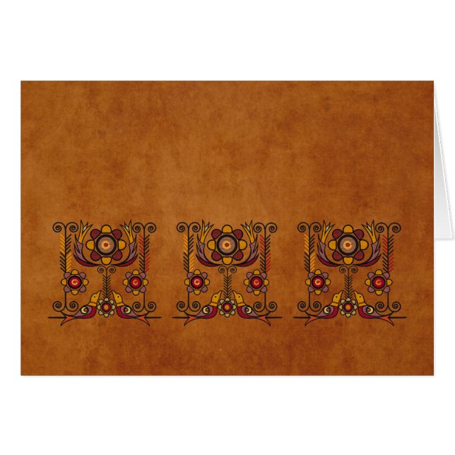 Cartão Andean Bird (Frente Horizontal)