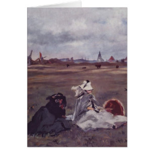 Cartão Andorinhas - Edouard Manet