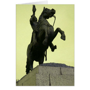Cartão Andrew Jackson Statue