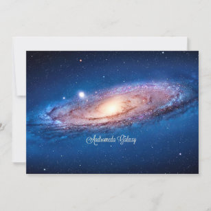 Cartão Andromeda Galaxy