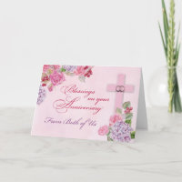 Anel de Aniversário de Casamento Religioso para Nó