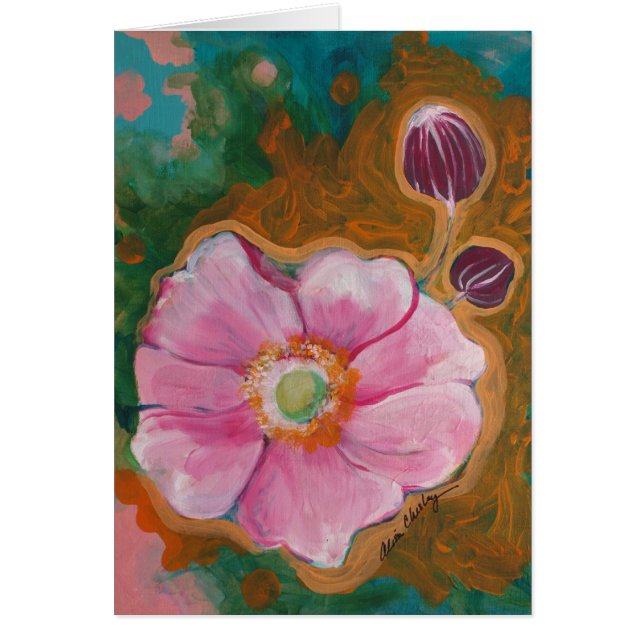 Cartão Anêmona (Frente)