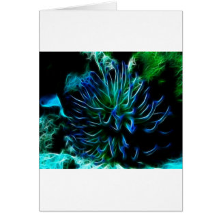 Cartão anêmona de mar gigante