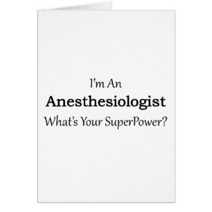 Cartão Anesthesiologist